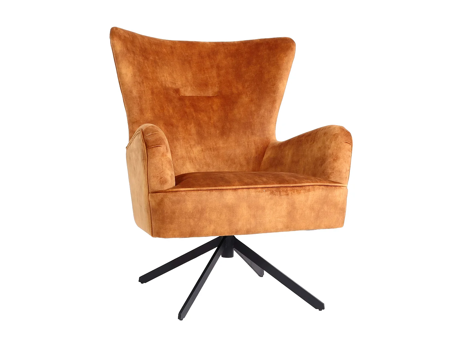 Fotel wypoczynkowy MCW-L63,  złoto-brązowy