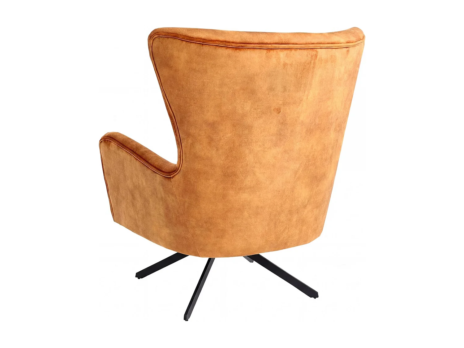 Fotel wypoczynkowy MCW-L63,  złoto-brązowy