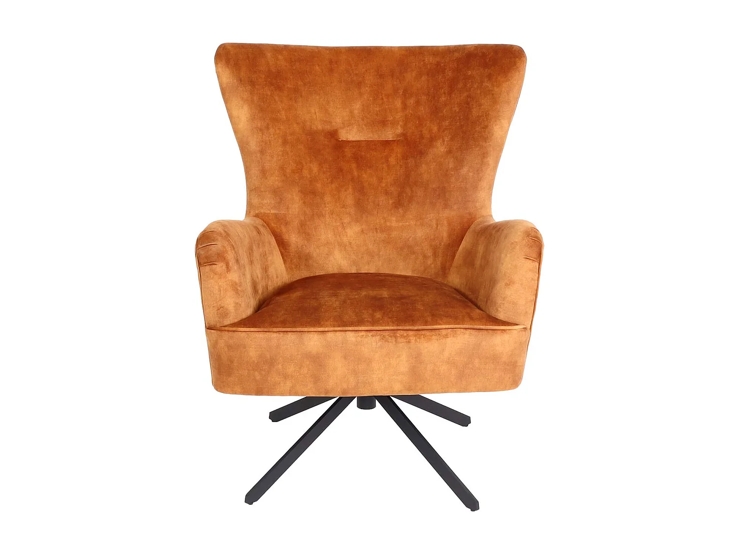 Fotel wypoczynkowy MCW-L63,  złoto-brązowy