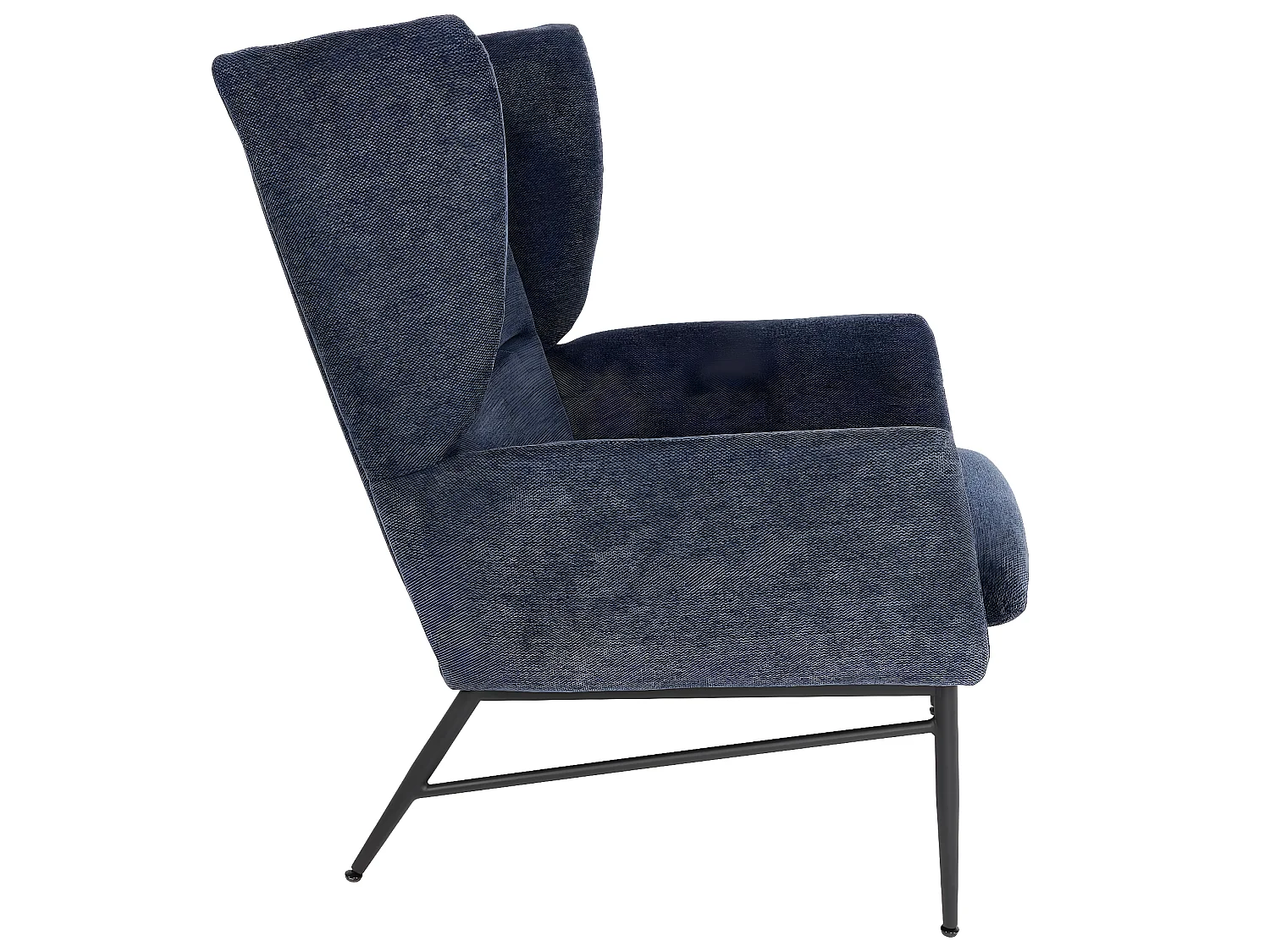Loungefauteuil MCW-L62,  blauw
