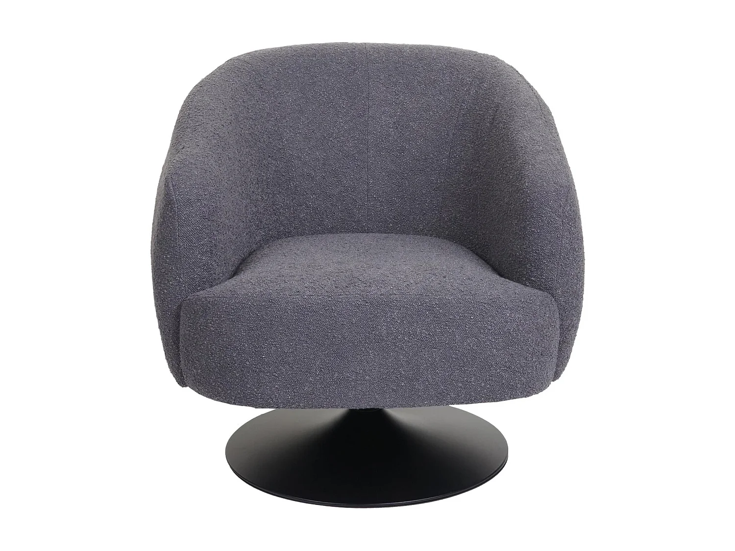 Fotel wypoczynkowy MCW-J76,  ciemnoszary