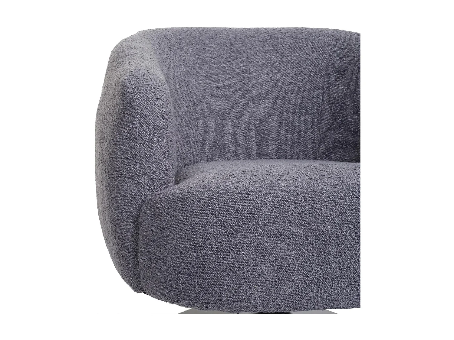 Fotel wypoczynkowy MCW-J76,  ciemnoszary