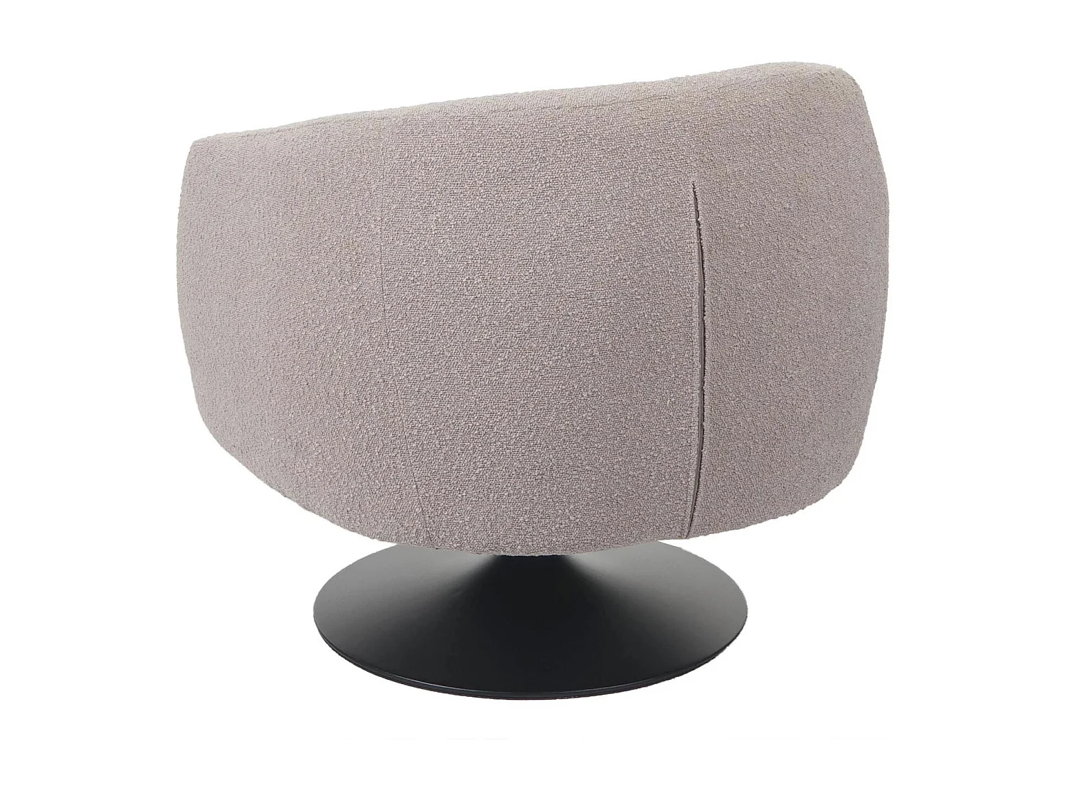 Fotel wypoczynkowy MCW-J76,  kremowo-beżowy