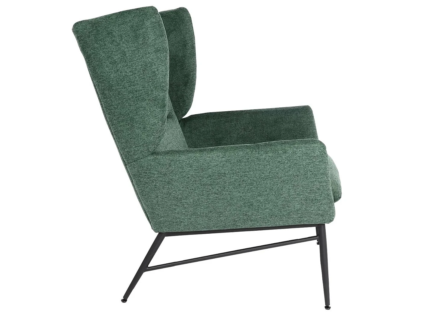 Loungefauteuil MCW-L62,  groen