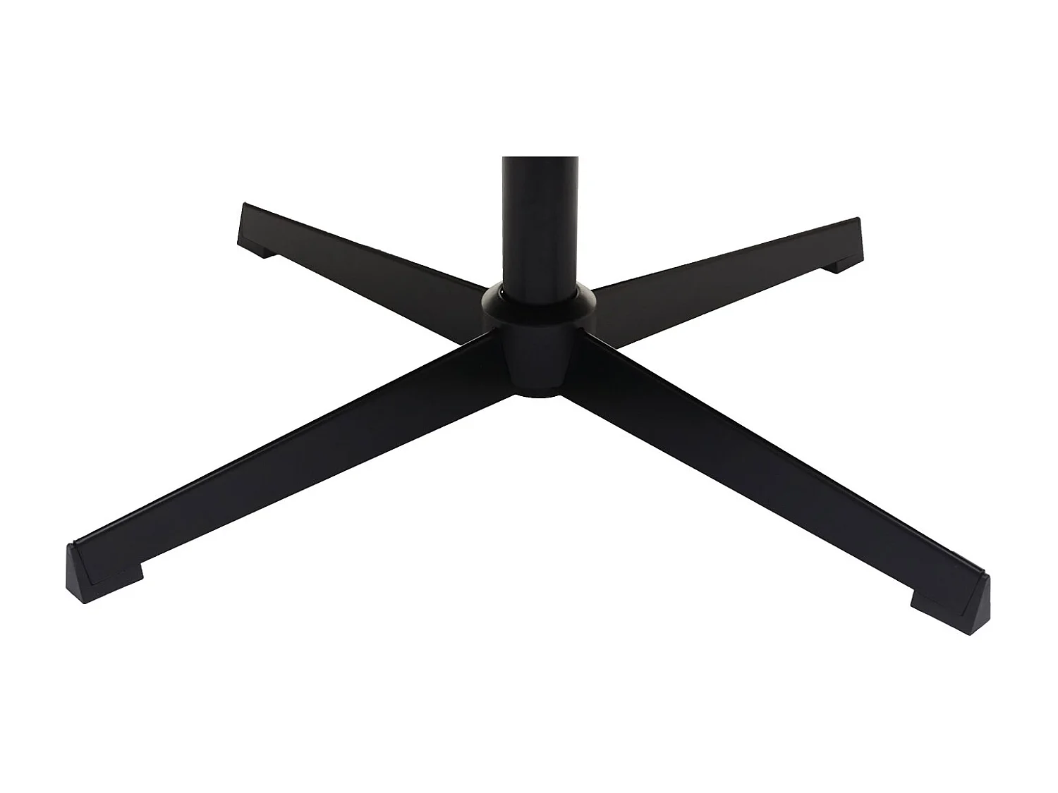 Fotel wypoczynkowy MCW-H93b,  imitacja skóry, czarny