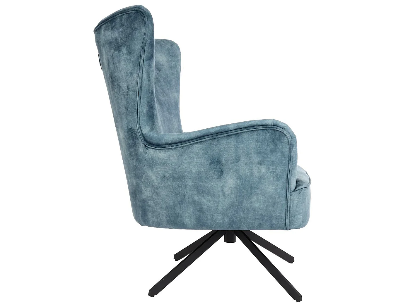 Lounge-Sessel MCW-L63, Petrol-blau