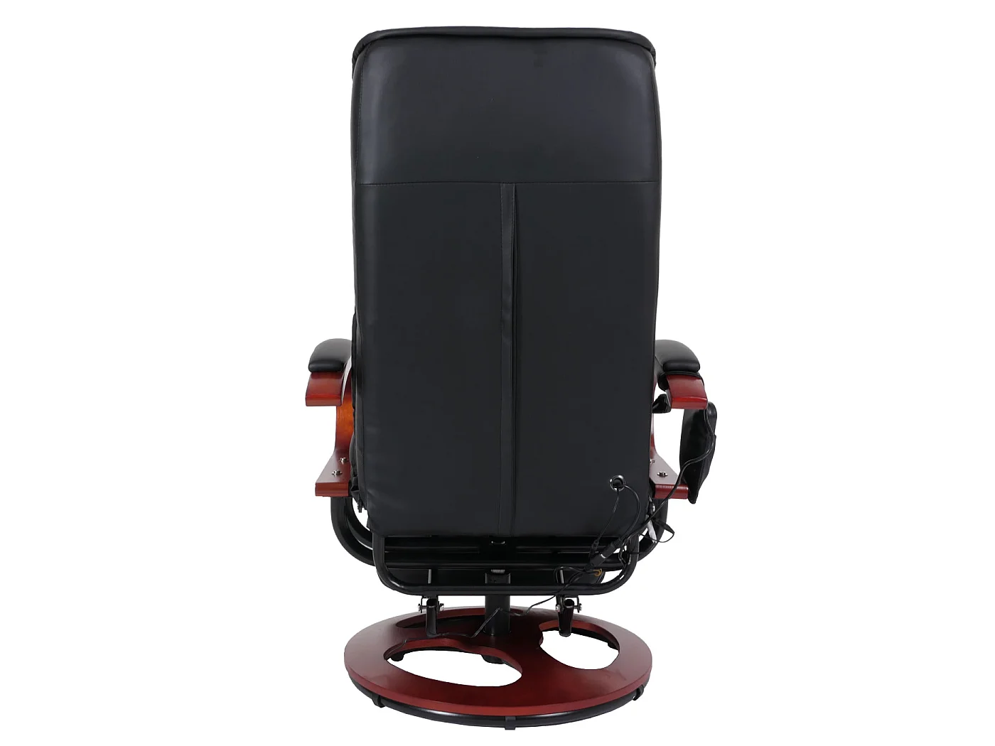 Relaxliege Terni II, Kunstleder, schwarz