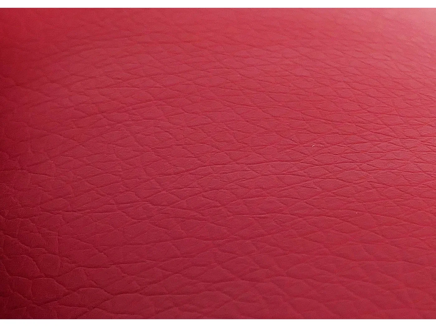 Relaxliege Terni II, Leder, rot