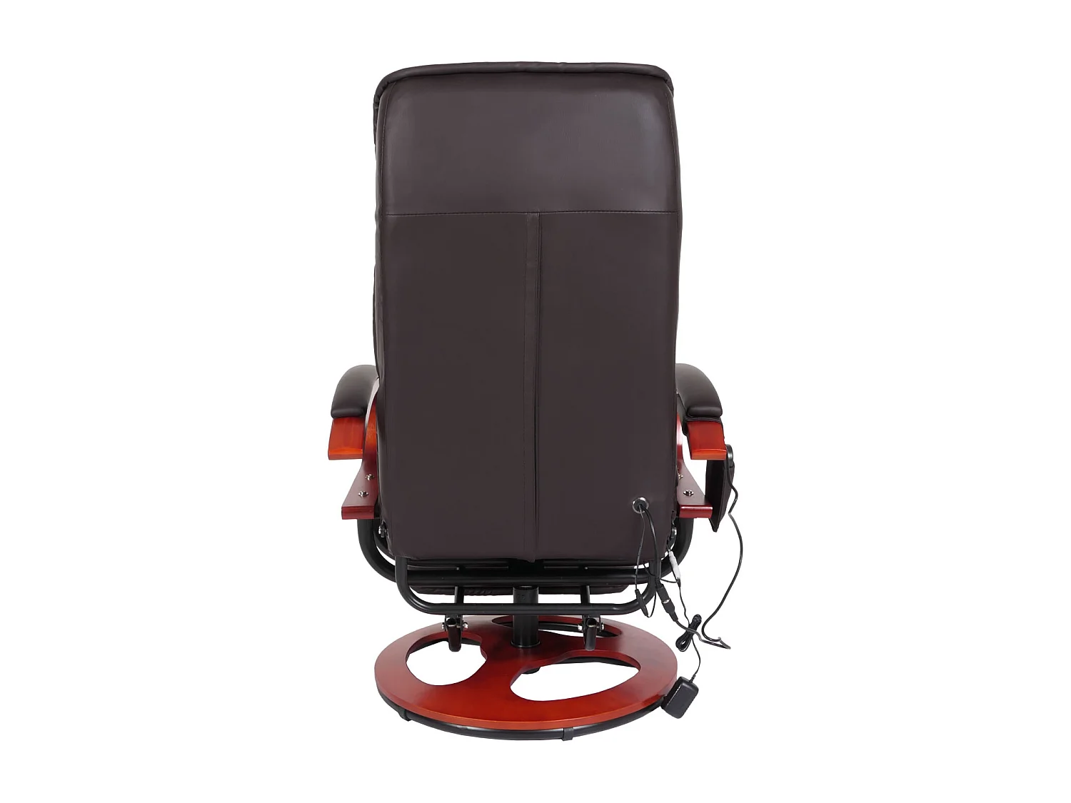 Relaxliege Terni II, Kunstleder, coffee