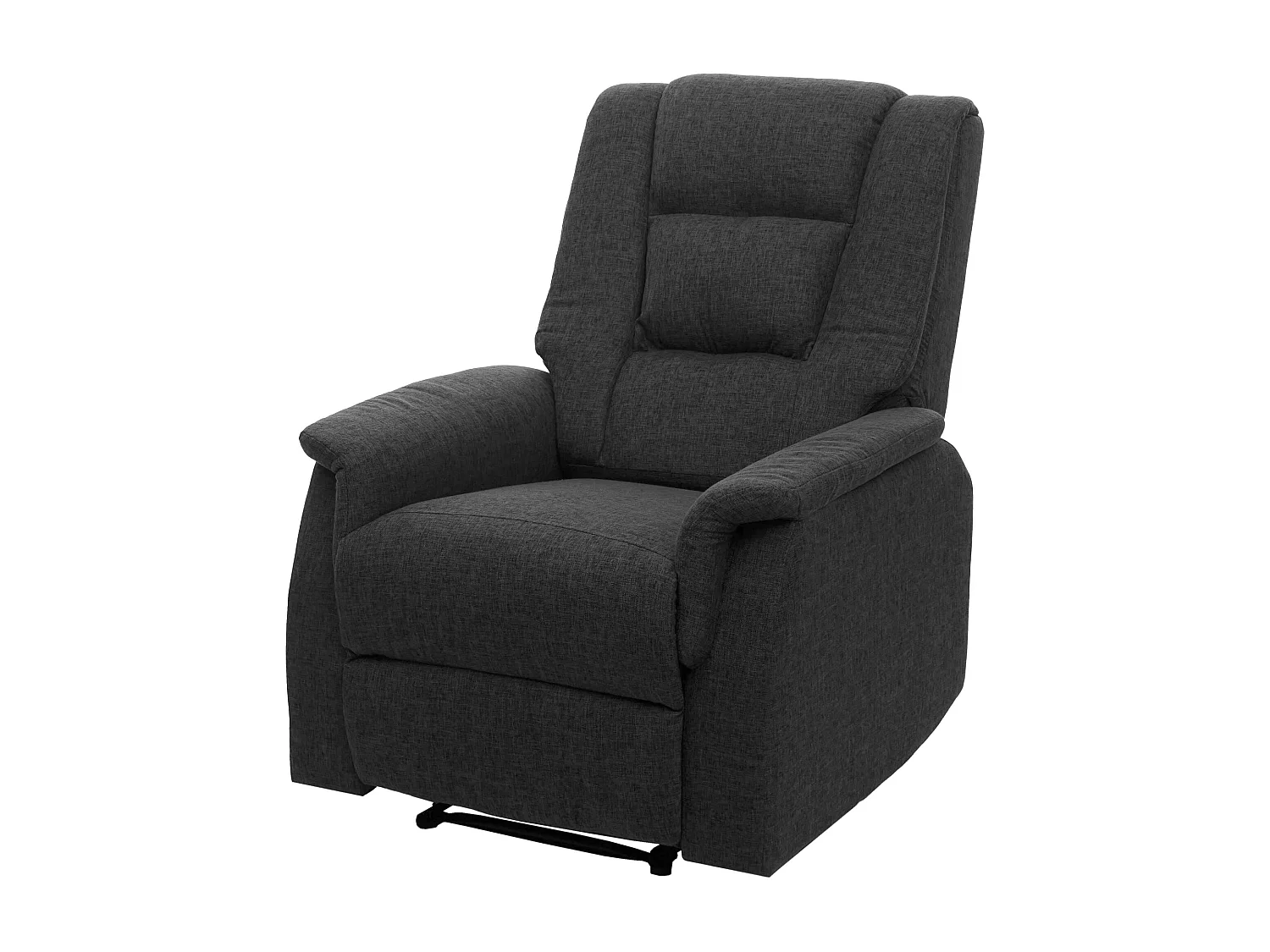 Relaxsessel MCW-F23, Grau inkl. Massage- und Wärmefunktion