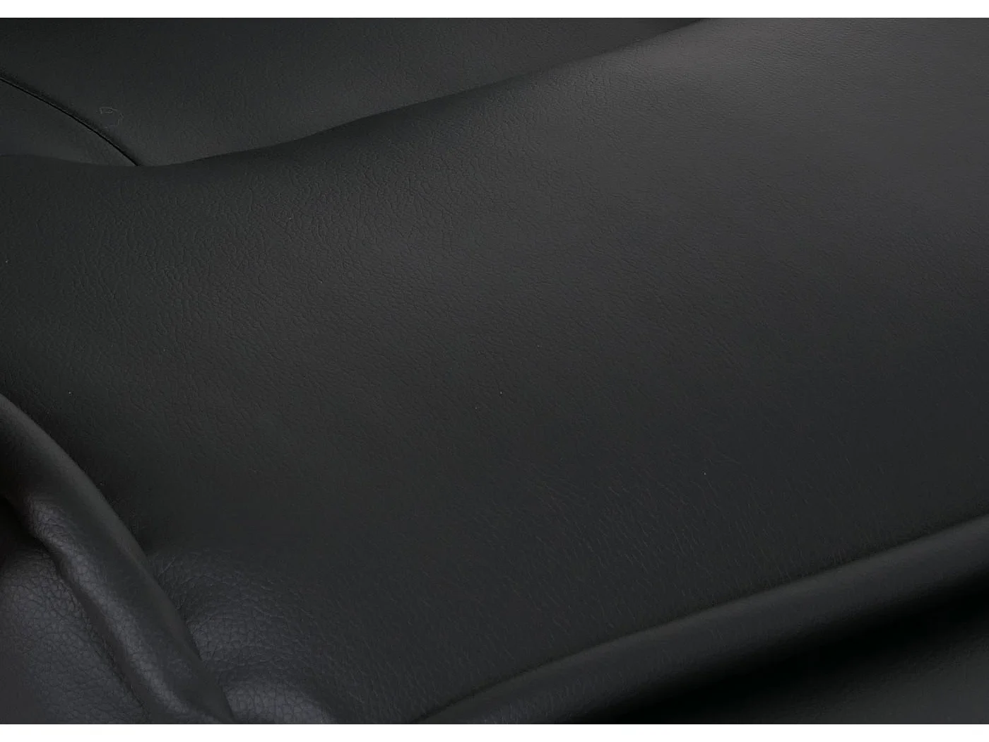 Relaxliege Terni II, Leder, schwarz