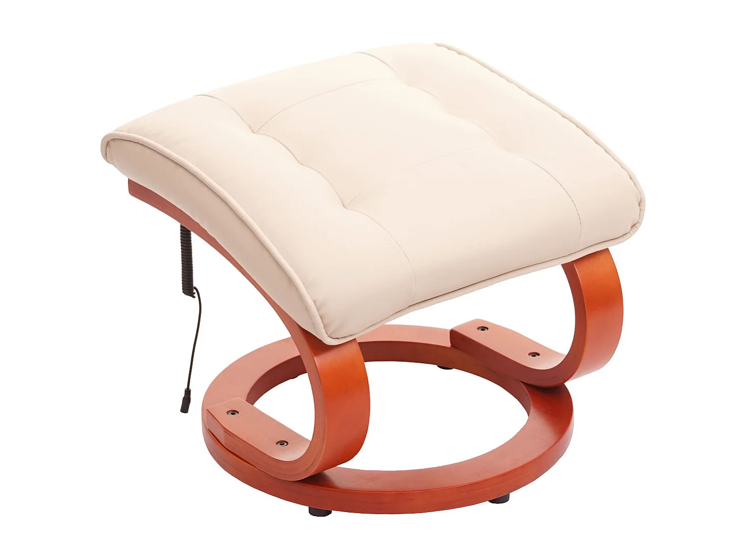 Relaxsessel Pescatori II Massagefunktion, Weiß/creme