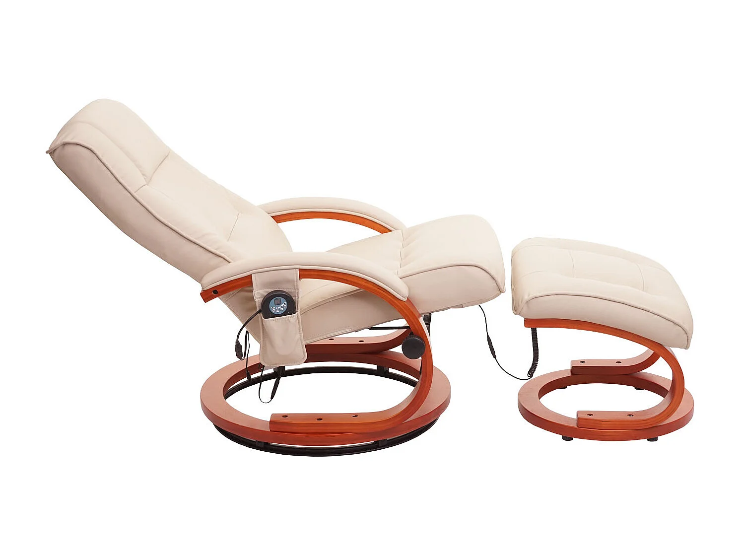 Relaxsessel Pescatori II Massagefunktion, Weiß/creme