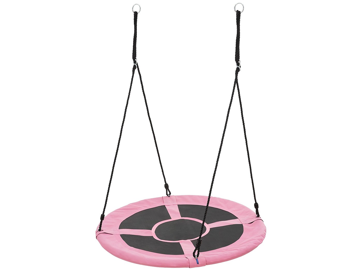 Siège De Balançoire XXL En Caoutchouc 51 Cm – Renforcé Aluminium, Chaîne Galvanisée 1,80 M, Résistant Aux Intempéries