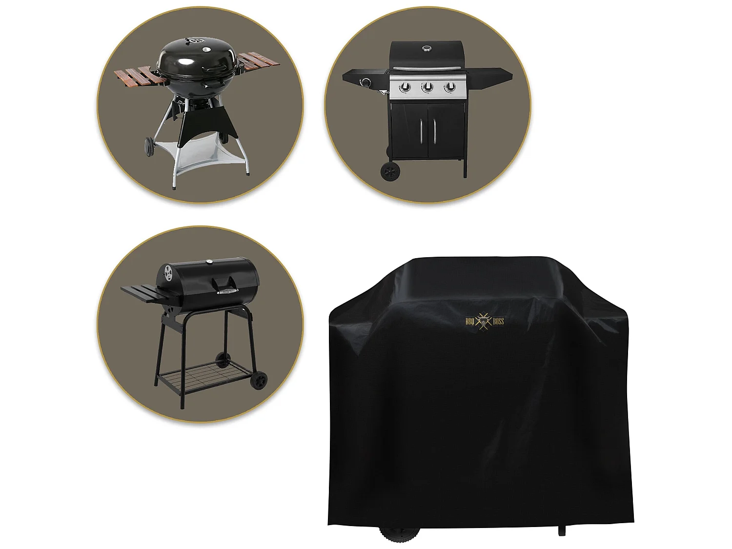 Couverture de barbecue Cover Bâche de couverture pour barbecue étanche pour barb