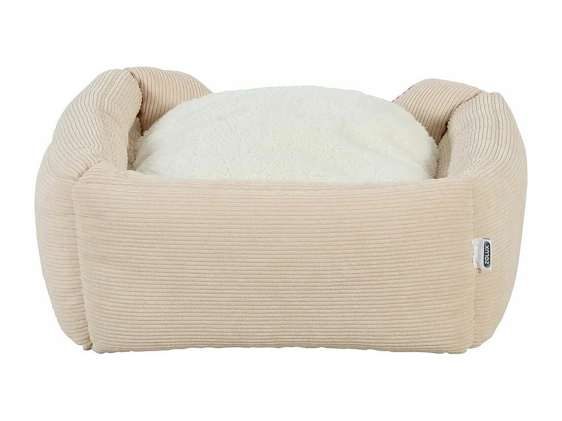 Cube 2 en 1 en velours côtelé Bloom