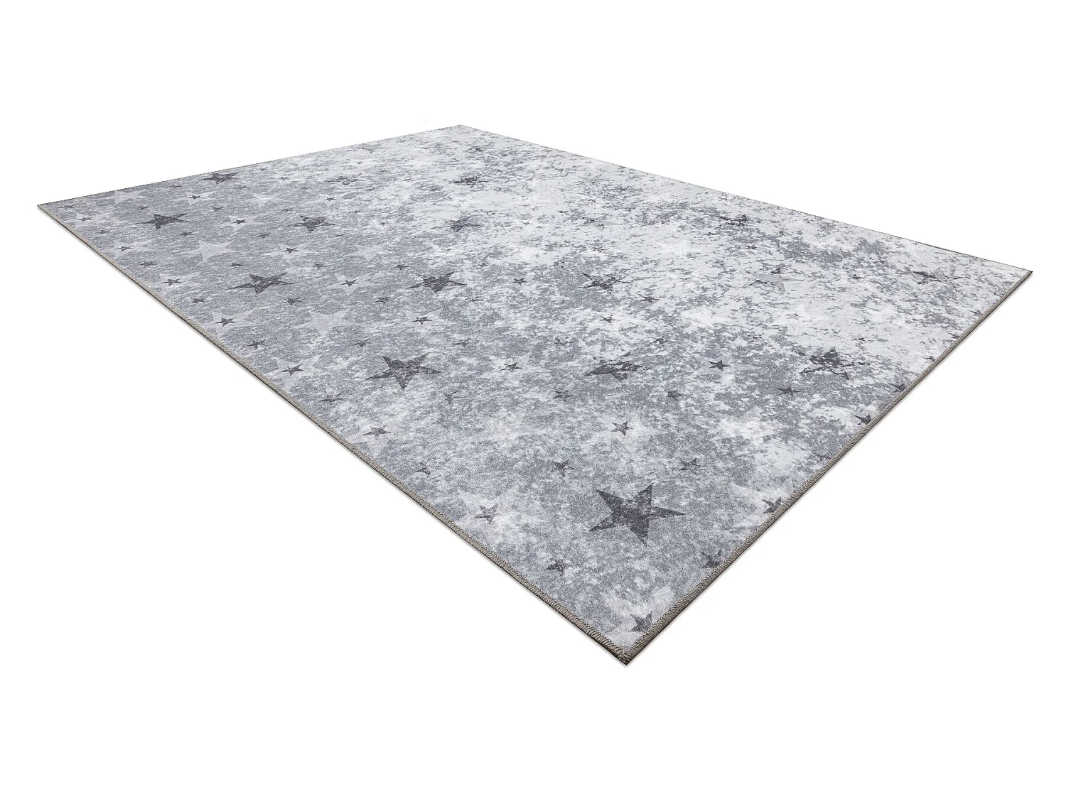 Tapis lavable JUNIOR 51798.804 étoiles pour les enfants antidérapant 140x190 cm