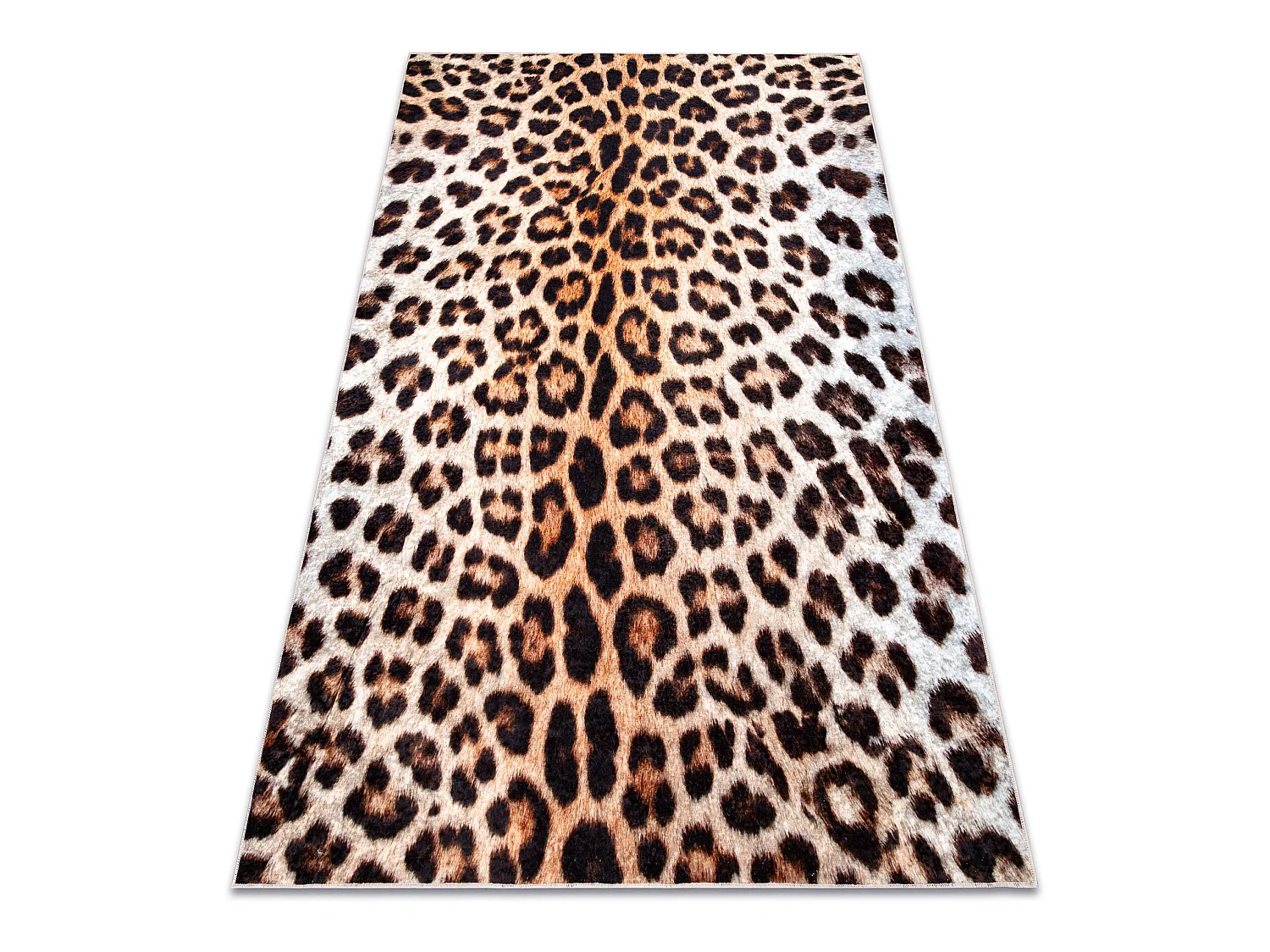 Tapis lavable MIRO 51568.804 Motif léopard antidérapant - crème / m 120x170 cm
