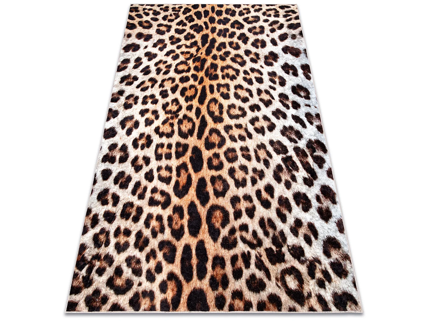 Tapis lavable MIRO 51568.804 Motif léopard antidérapant - crème / m 120x170 cm