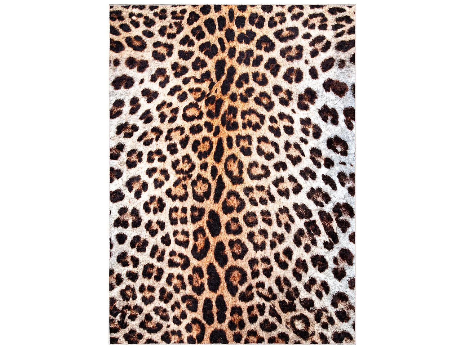 Tapis lavable MIRO 51568.804 Motif léopard antidérapant - crème / m 120x170 cm