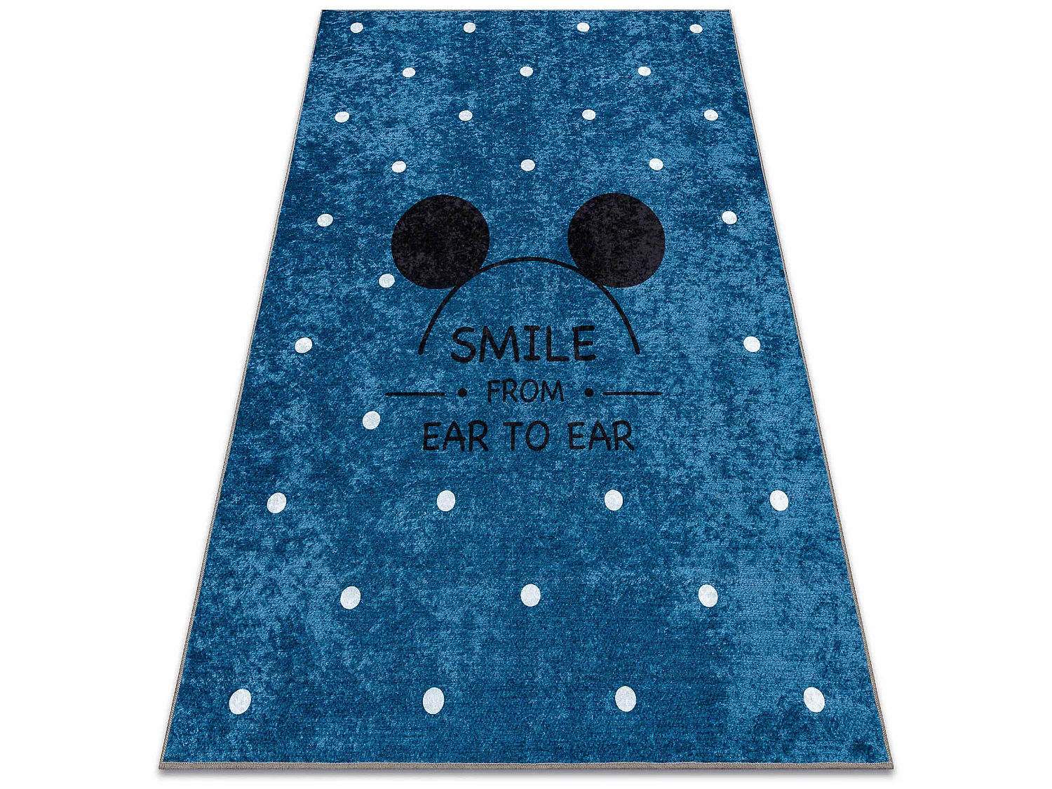 JUNIOR 52244.801 tapijt wasbaar Mickey muis voor kinderen antislip - b 200x290 cm