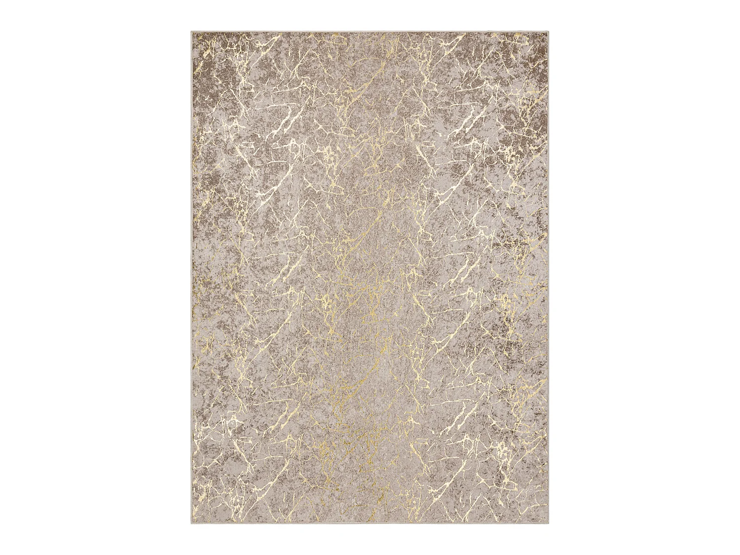 Tapis lavable MIRO 11111.2104 Marbre, glamour antidérapant - beige /  120x170 cm