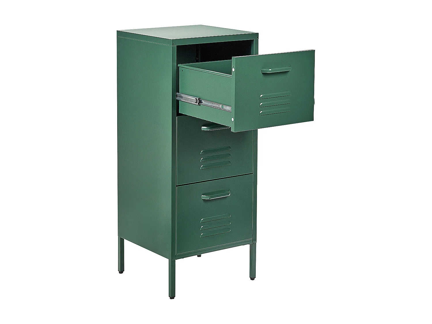 Büroschrank WOSTOK Metall Dunkelgrün