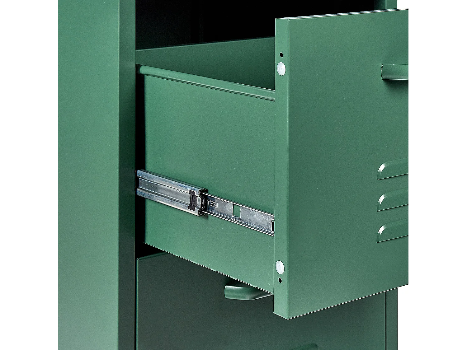 Büroschrank WOSTOK Metall Dunkelgrün