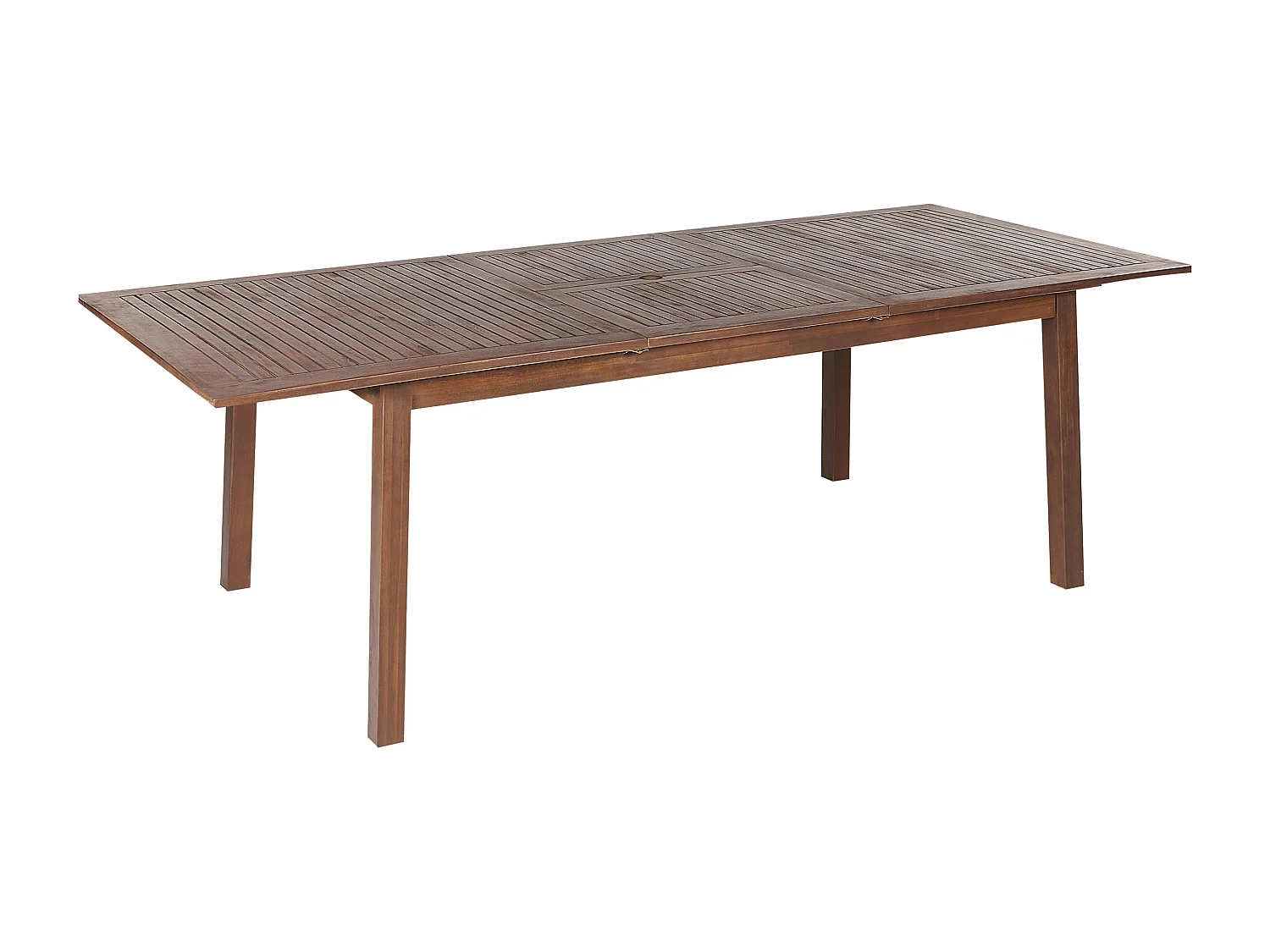 Tavolo da pranzo allungabile da giardino CESANA 180/240 cm 100 cm Legno d'acacia Marrone scuro