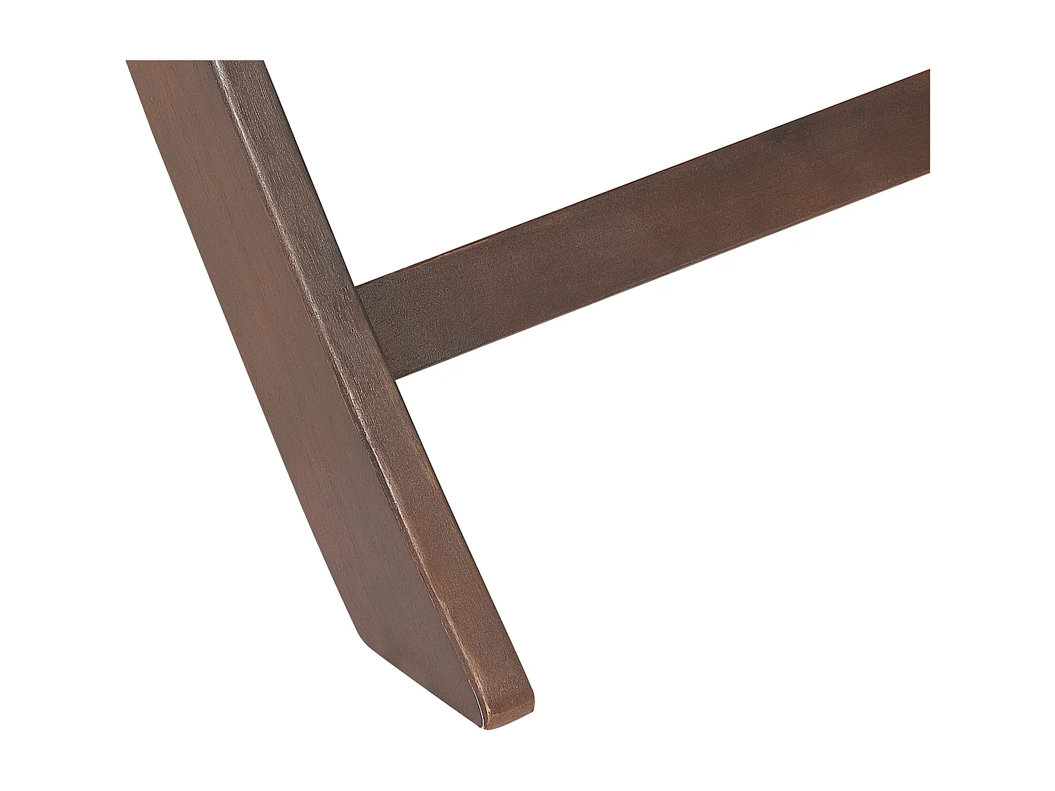 Conjunto de 2 sillas de jardín CESANA Madera de acacia Marrón oscuro