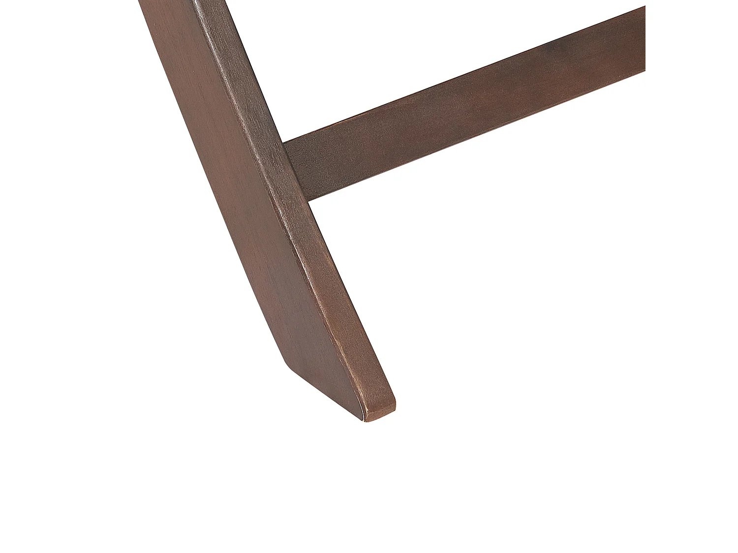 Set of 2 Garden Chairs CESANA Acacia Wood Dark Brown