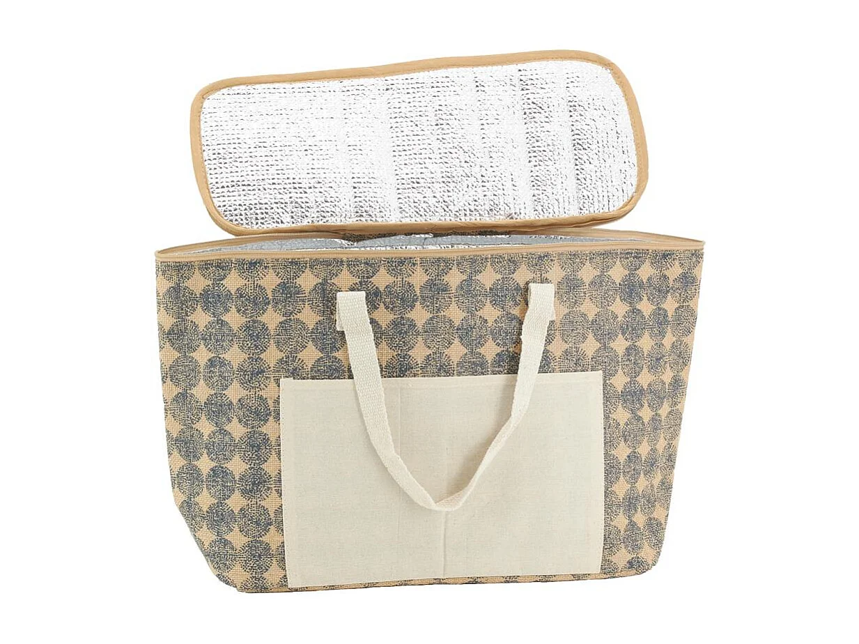 Sac lunch isotherme en jute Point 46x15x32