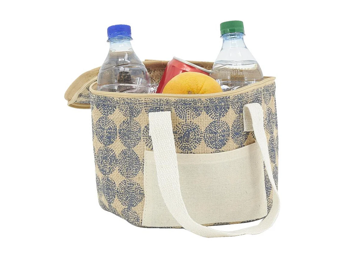 Sac lunch isotherme en jute Point 20x15x15
