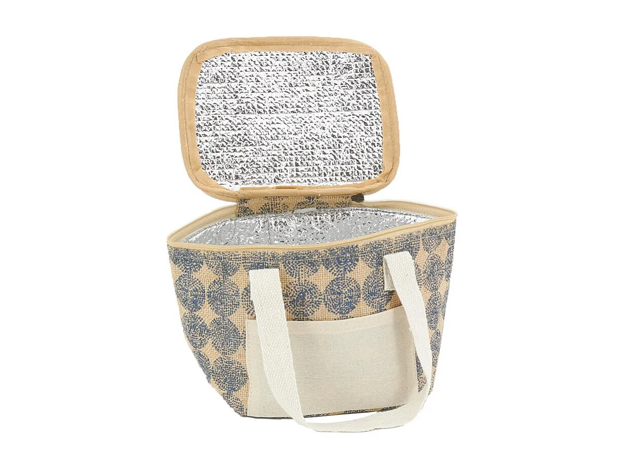Sac lunch isotherme en jute Point 20x15x15