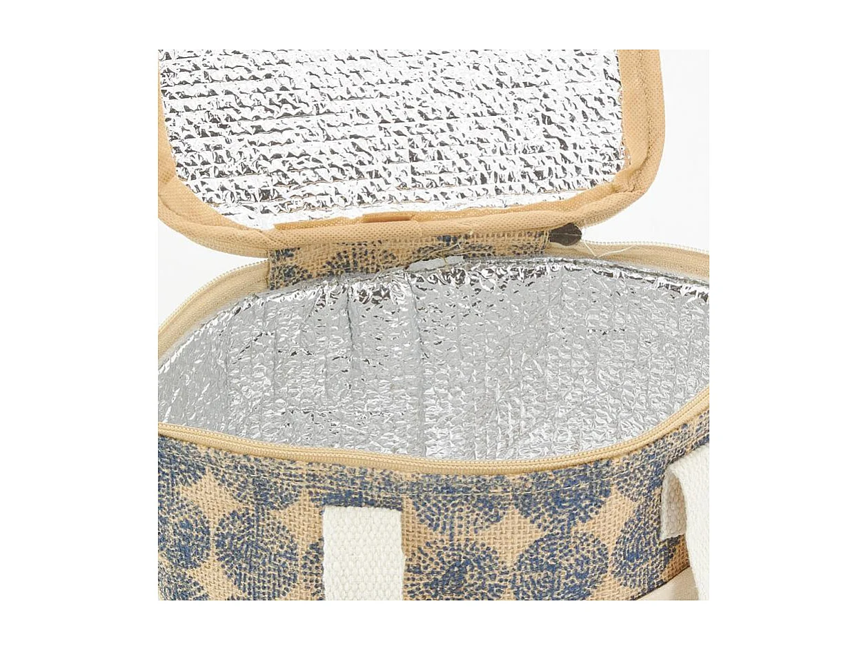 Sac lunch isotherme en jute Point 20x15x15