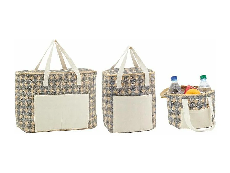 Sac lunch isotherme en jute Point 20x15x15