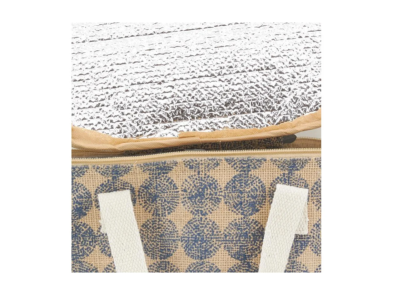 Sac lunch isotherme en jute Point 25x15x19