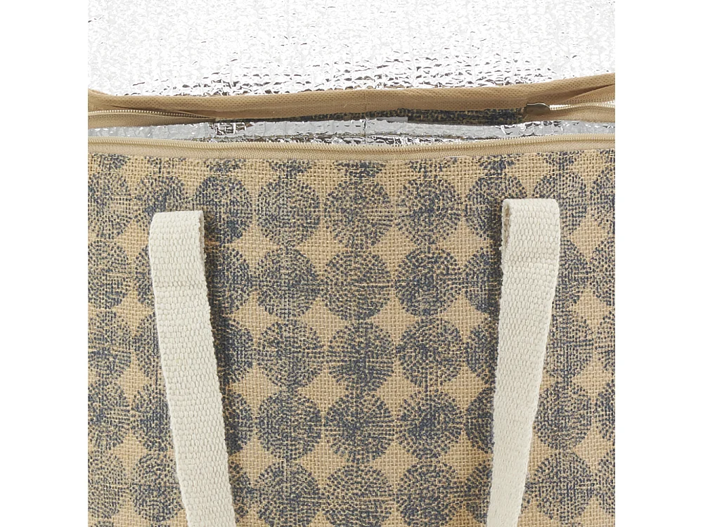 Sac lunch isotherme en jute Point 32x15x39