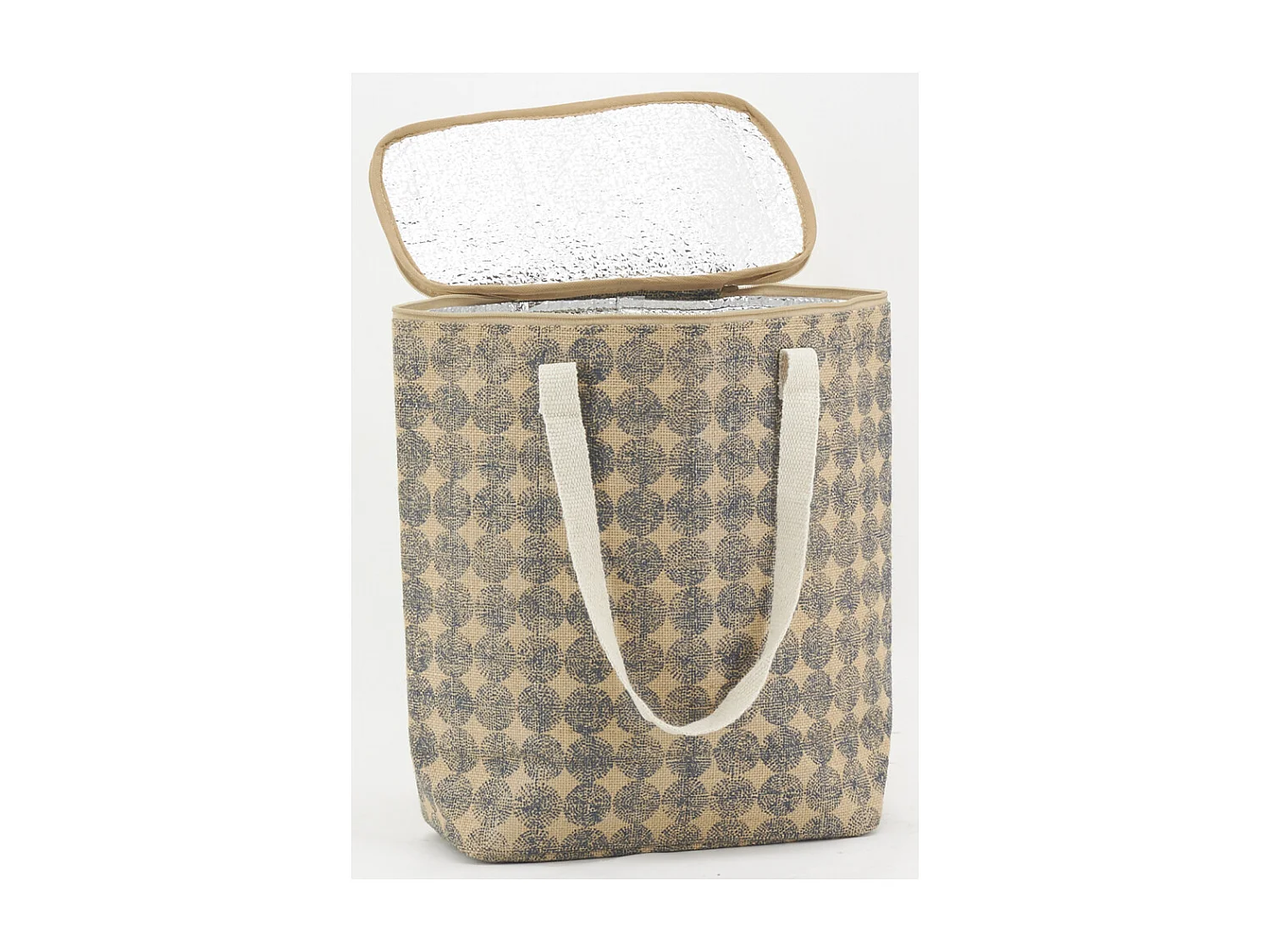 Sac lunch isotherme en jute Point 32x15x39