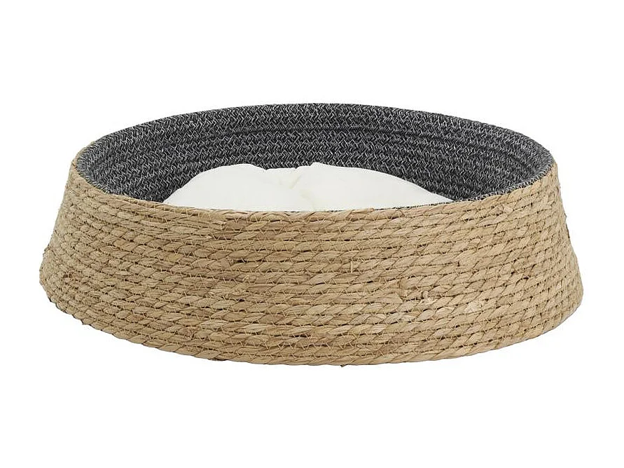 Panier pour chien/chat en jonc