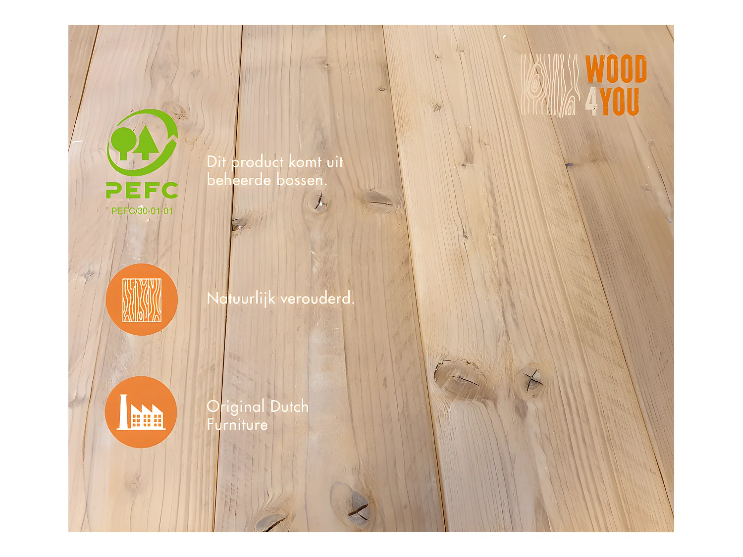 Wood4you - Speelgoedkist Kick Douglas 90Lx50Hx50D cm