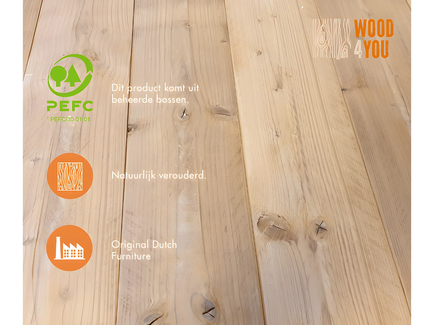 Wood4you - Speelgoedkist Kick Douglas 90Lx50Hx50D cm