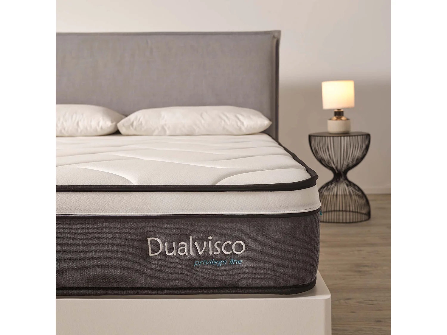 Naturalex - Matelas Dualvisco à ressorts ensachés 180x200 cm - Très Épais 30 cm - Visco Thermorégulateur - Tissu Premium - Haute Qualité - Respirabilité optimale