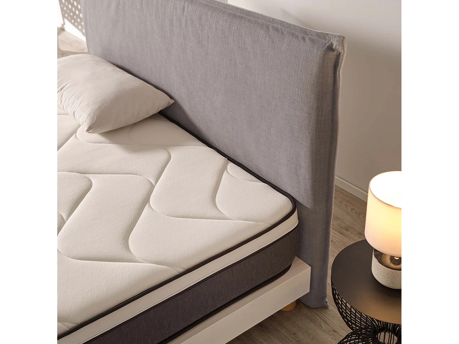 Naturalex - Matelas Dualvisco à ressorts ensachés 180x200 cm - Très Épais 30 cm - Visco Thermorégulateur - Tissu Premium - Haute Qualité - Respirabilité optimale