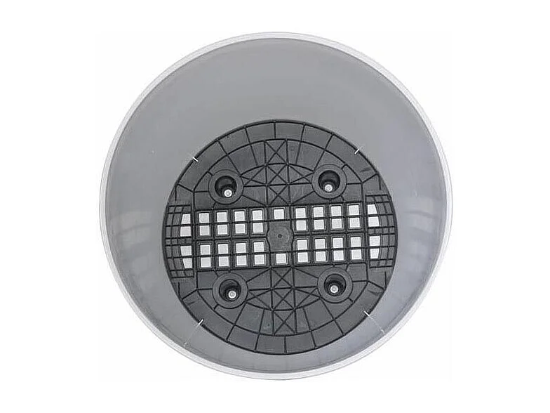 Pot en plastique rond avec réserve d'eau 30 cm Eva