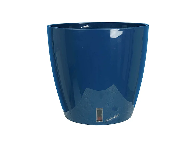 Runder Topf mit Wasservorrat aus Kunststoff 35 cm "Eva"