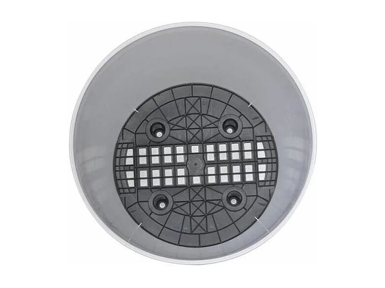 Pot en plastique rond avec réserve d'eau 35 cm Eva