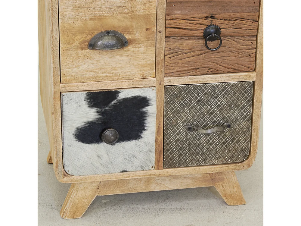 Commode Vache en manguier
