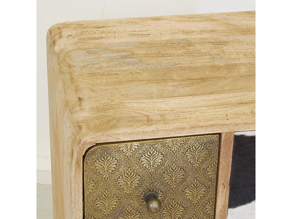 Commode Vache en manguier