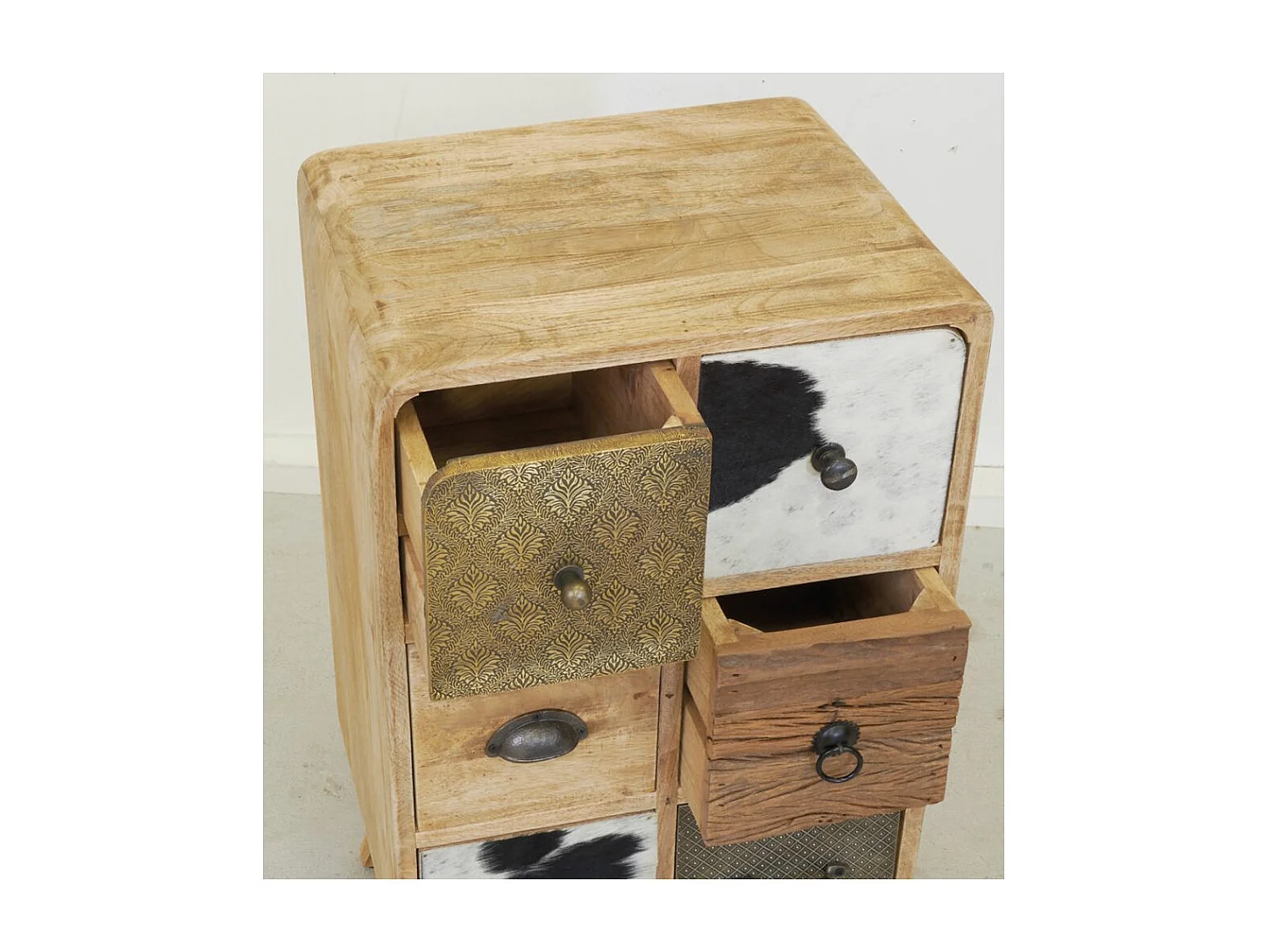 Commode Vache en manguier